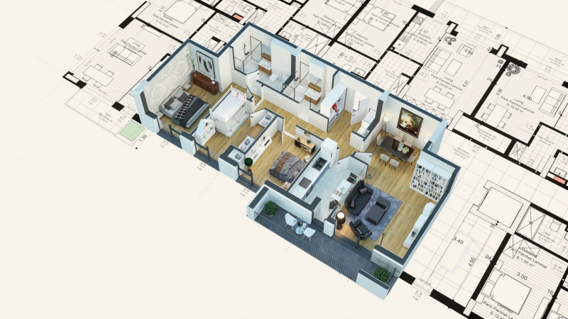 Apartament 4 Camere - Primo Residence 