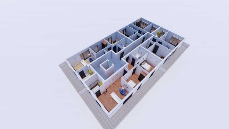 Apartament 3 Camere - Zona Elvila - Noir Residence