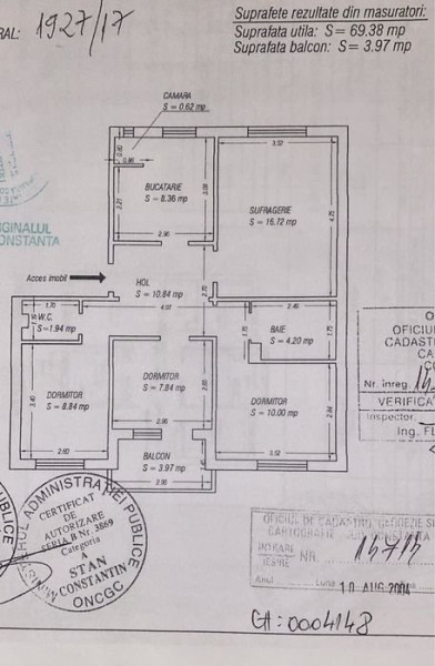 Apartament 4 Camere - Stadion - Partial Mobilat - Centrala Pe Gaze