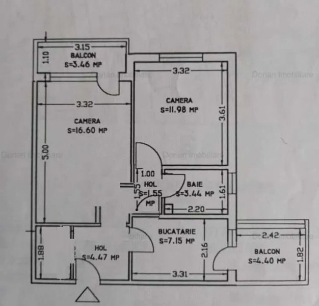 Apartament 2 Camere - City Park Mall - Renovat - Centrala Gaze