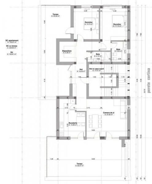 Apartament 3 Camere - Veterani - Alpha Residence - Xtreme Building Management