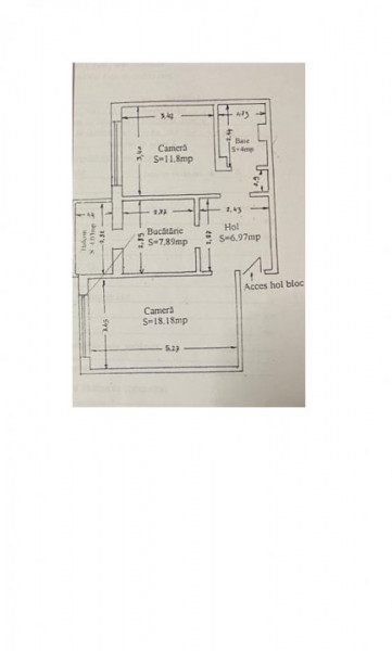  ICIL Apartament 2 camere- Liceul Ovidius - Mobilat - Centrala Gaze