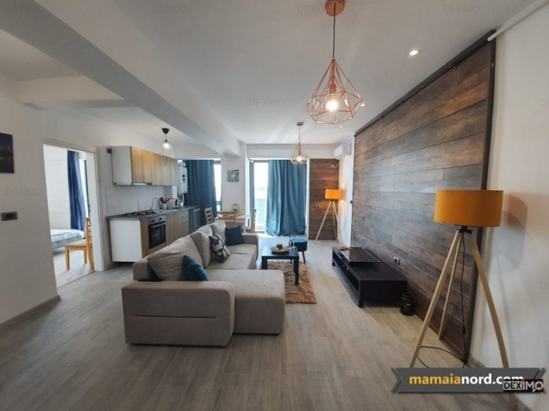 MAMAIA - Apartament 2 Camere - Mobilat/Utilat Lux - Vedere La Mare si Lac