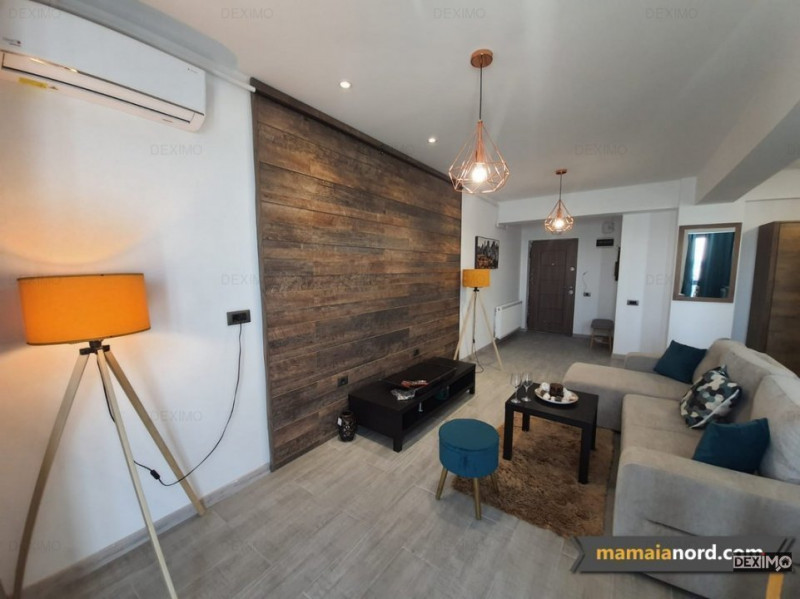 MAMAIA - Apartament 2 Camere - Mobilat/Utilat Lux - Vedere La Mare si Lac
