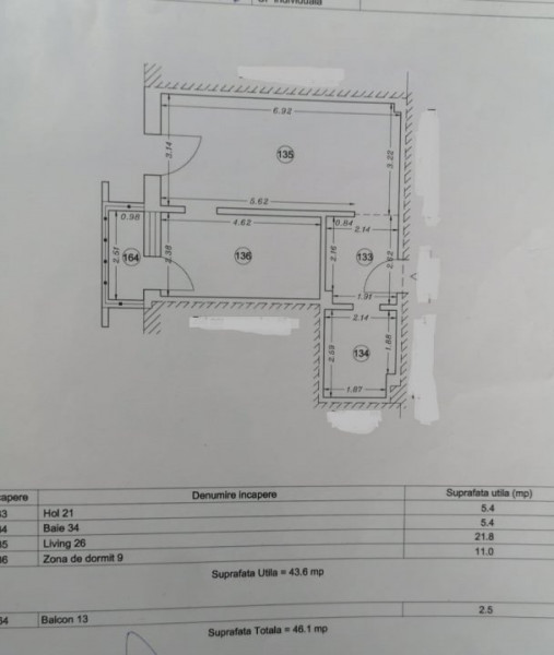 Apartament 2 Camere - Bloc Nou - Ultrafinisat