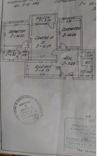 Apartament 3 Camere - Zona CET - Mobilat - Centrala Gaze
