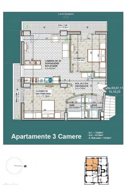 Apartament 3 Camere Premium - Statiunea Mamaia - Good Mood Residence