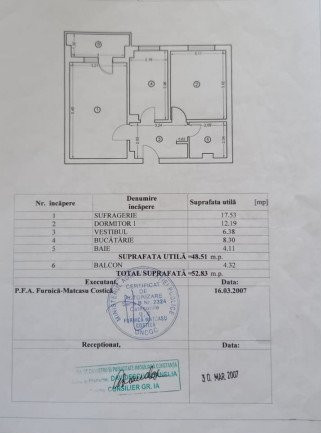 Apartament 2 Camere - Zona Eden - Mobilat - Centrala Pe Gaze