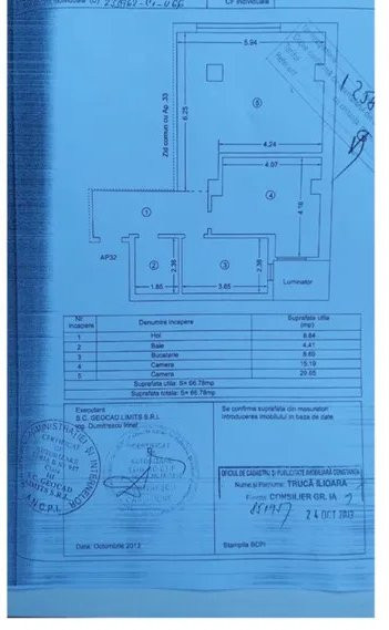 Apartament 2 Camere - Compozitori - Bloc Nou - Lift