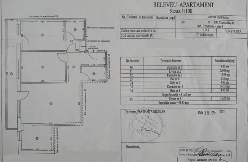 Apartament 3 Camere - Kamsas - Modern - Lift - Etajul 4 Cu POD