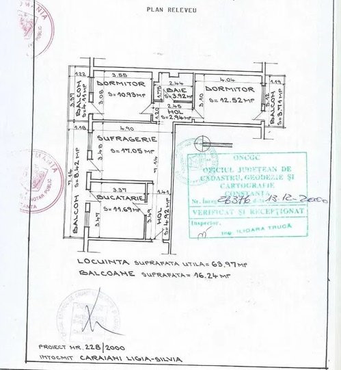Apartament 3 Camere - Centru - Vedere La Mare