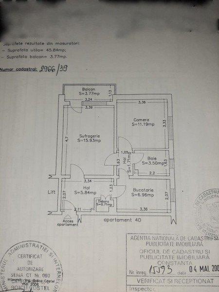 Apartament 2 Camere - Zona I.C.Bratianu - Gaze La Aragaz