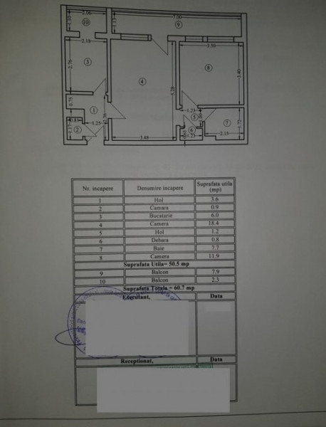Apartament 2 Camere - Ultracentral - Bld. Ferdinand - Gaze La Usa