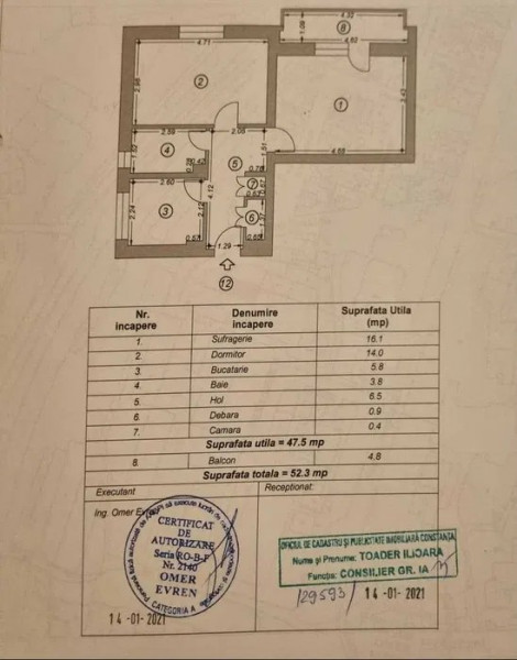 Apartament 2 Camere - Zona Abator - Centrala Pe Gaze
