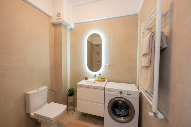 PRET PROMO!Mamaia Nord - Apartament 2 Camere In Resort Cu Piscina,SPA,Fitness 