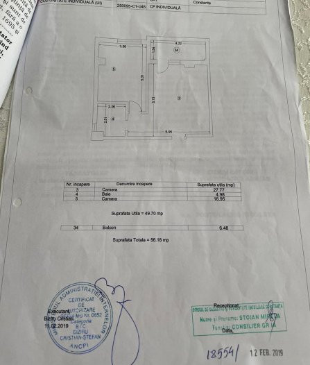 Apartament 2 Camere - Zona Tomis Plus - Mobilat/Utilat