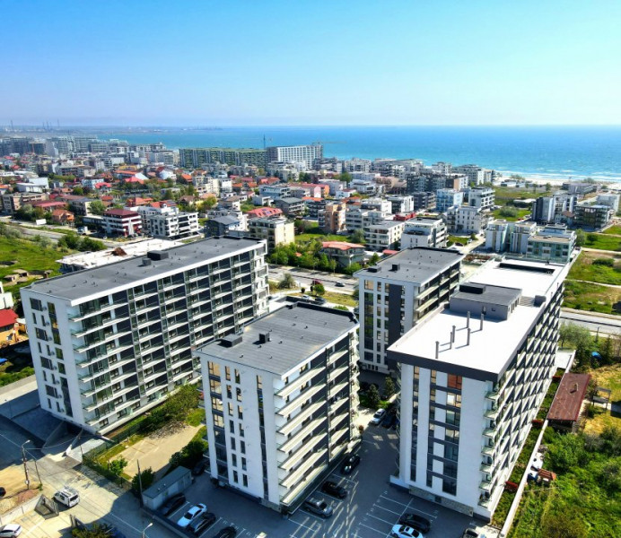 PROIECT FINALIZAT! Apartament 2 Camere - Mamaia Nord - Resort Cu Piscina