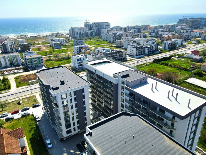 PROIECT FINALIZAT! Apartament 2 Camere - Mamaia Nord - Resort Cu Piscina