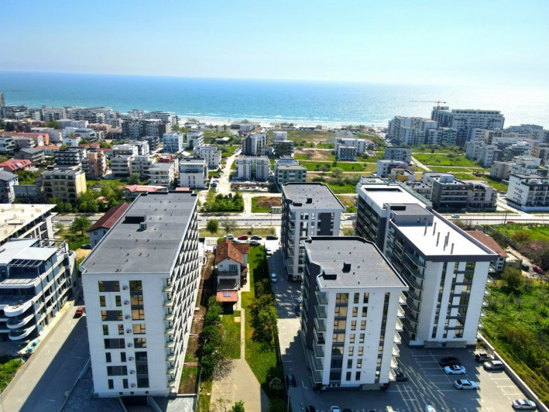 PROIECT FINALIZAT! Apartament 2 Camere - Mamaia Nord - Resort Cu Piscina