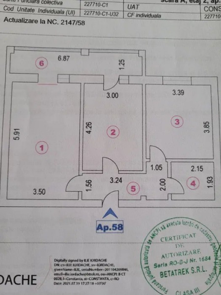 Apartament 2 Camere Decomandate - Zona CET - Etaj 2 