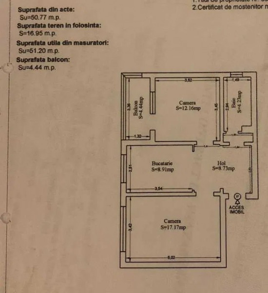 Apartament 2 Camere Decomandate - Zona Tomis III - Mobilat - Centrala Pe Gaze