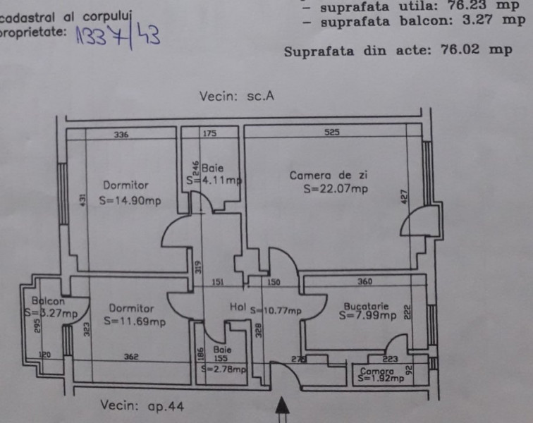 Apartament 3 Camere Decomandate - Zona Capitol - Gaze La Usa