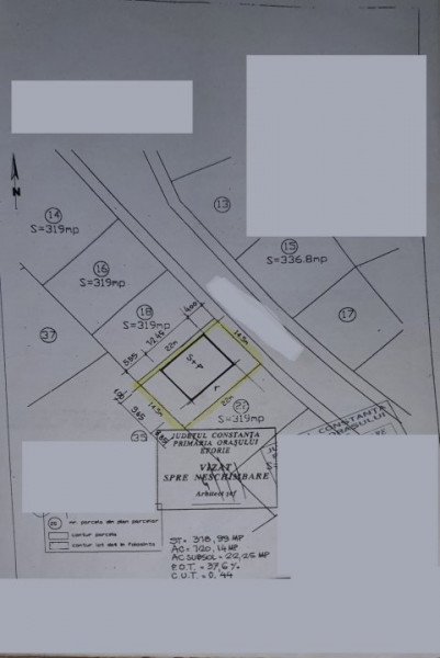 Teren 320 Mp - Eforie Sud - Proiect S+P - Ideal Constructie Locuinta/Investitie