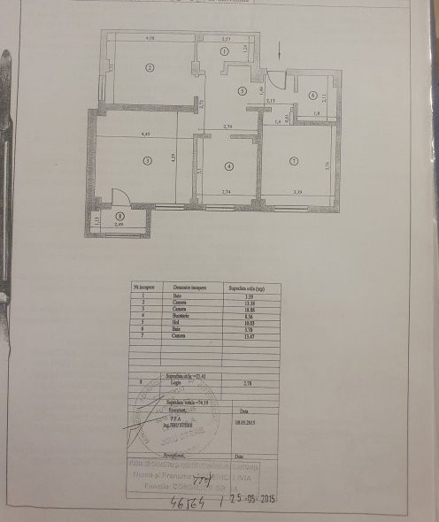 Apartament 3 Camere - Zona Compozitori - Parter - Boxa - Loc Parcare