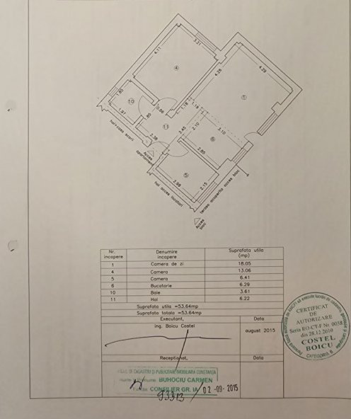 Apartament 3 Camere - Tomis Plus - Ultrafinisat - Parter - Curte Privata