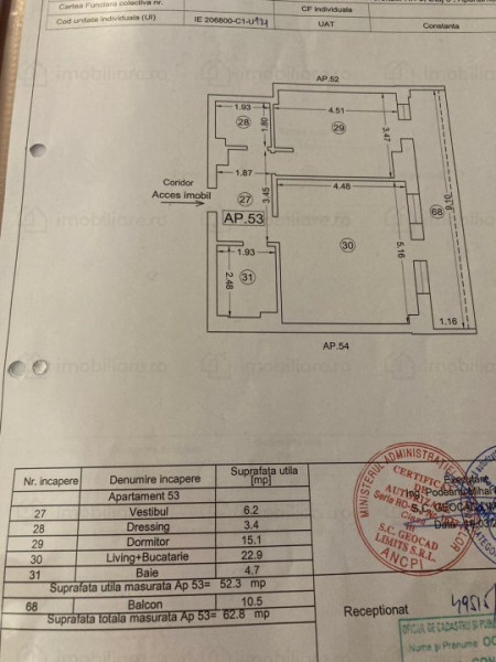 Apartament 2 Camere - Zona Campus - Etaj 5