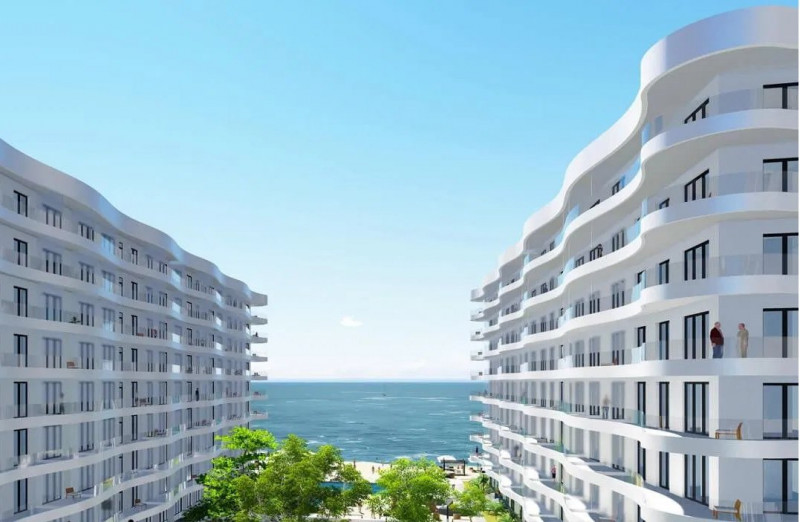 Studio - Mamaia Nord - Casa Del Mar - Totul Nou - Vedere Frontala La Mare