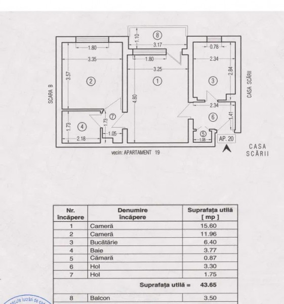 Apartament 2 Camere - Tomis I - Spitalul Judetean - Mobilat Complet