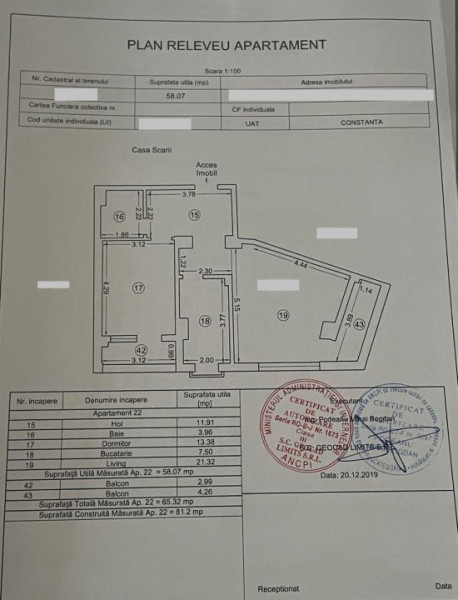 Apartament 2 Camere - Bloc Nou - City Park Mall - Mobilat LUX