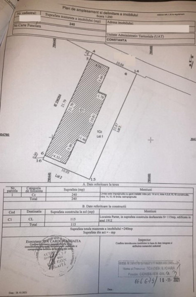 Proprietate Cu Potential Deosebit Pentru Investitie - Zona Coiciu  - 240 Mp