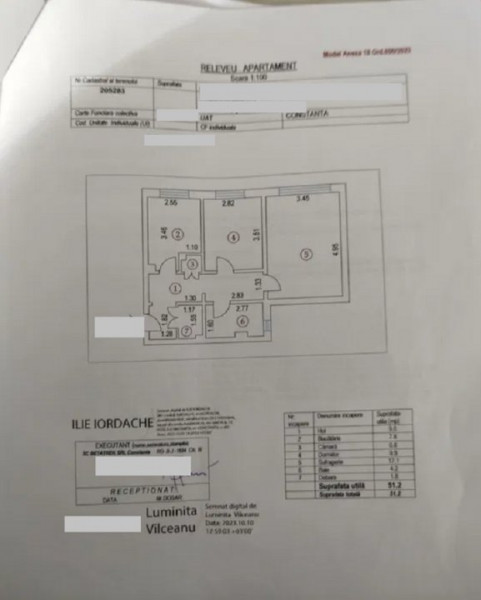 Apartament 2 Camere Decomandate - Tomis Nord - Parter - Centrala Pe Gaze