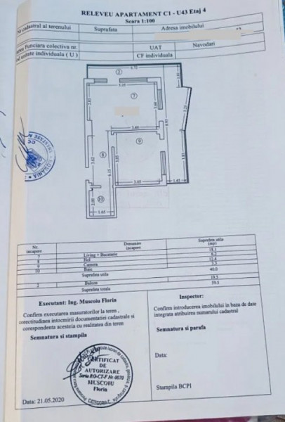 Apartament 2 Camere - Mamaia Sat - Terasa 20 Mp