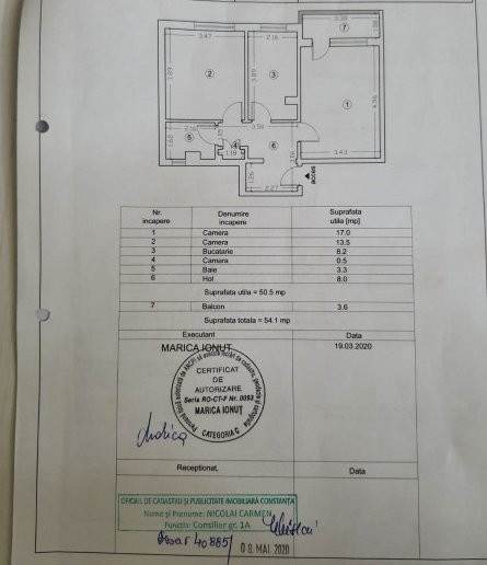 Apartament 2 Camere - Zona Casa De Cultura - Gaze La Aragaz - Etaj 2