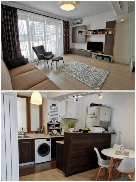 Duplex 3 Camere  - Zona Mamaia Nord - Complet Mobilat - 2 Terase