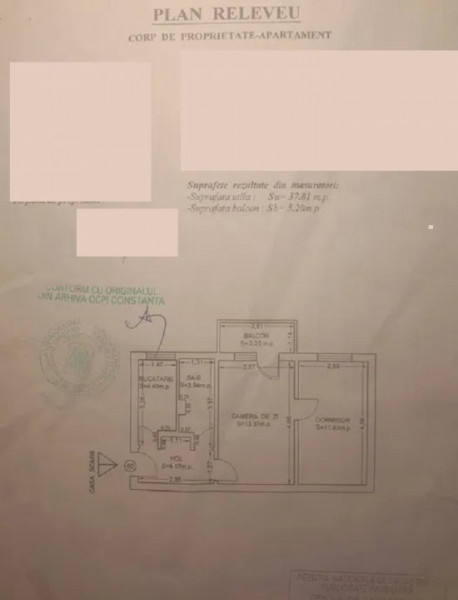 Apartament 2 Camere - Tomis Nord - Ciresica - Mobilat - Centrala Pe Gaze