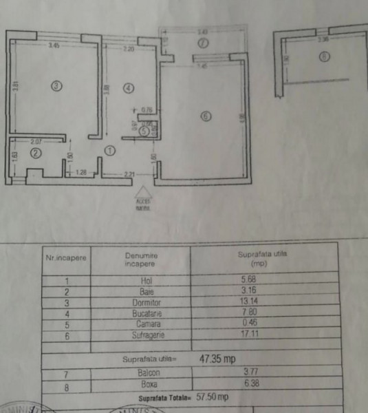 Apartament 2 Camere Decomandate - Zona Tomis Nord - Mobilat