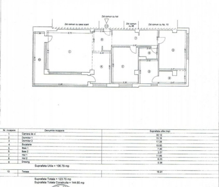 STATIUNEA MAMAIA-SUMMERLAND APARTAMENT CU 3 CAMERE 125 MP MOBILAT