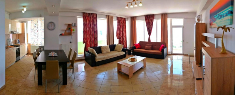 STATIUNEA MAMAIA-SUMMERLAND APARTAMENT CU 3 CAMERE 125 MP MOBILAT