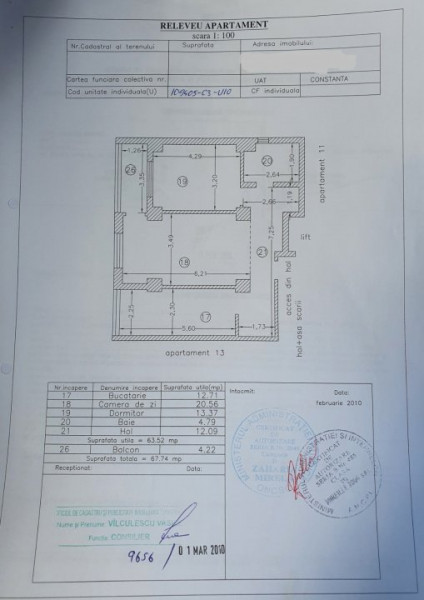 Apartament 2 Camere - Zona Eden - Gaze - Loc De Parcare