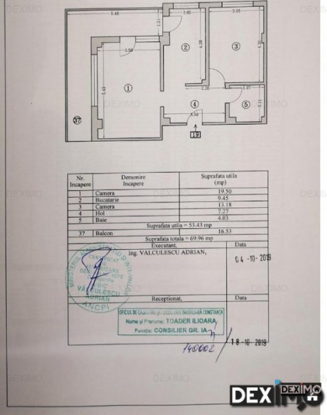 Apartament 2 Camere - Loc Parcare - Vedere La Mare - Zona Hanul Piratilor