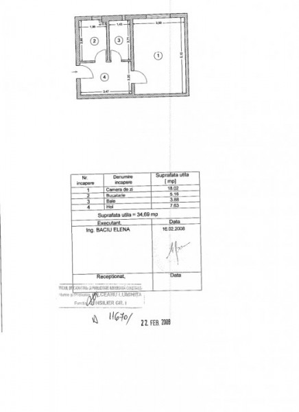 Garsoniera - Zona Tomis II - Parter - Ideal Cabinet/Spatiu Comercial
