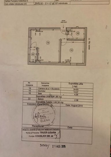 Apartament 2 Camere La Cheie - Compozitorilor - Mobilat/Utilat - Gaze 