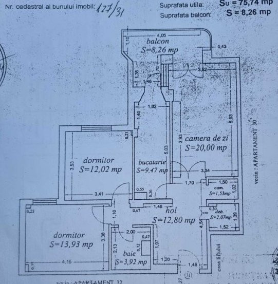 Apartament 3 Camere - Zona ICIL - Mobilat/Utilat