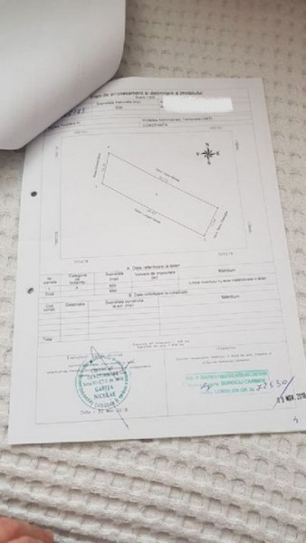 Teren - 658 MP - Zona Kamsas - Ideal Constructie - Toate Utilitatile
