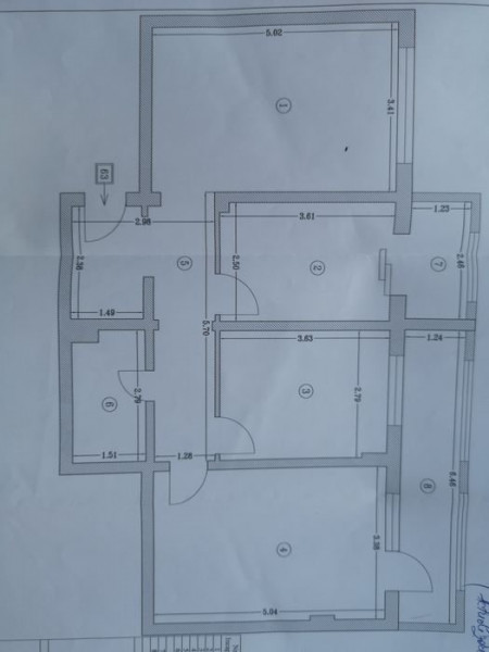 Apartament 3 camere - Zona Dacia - Mobilat/Utilat - Centarala pe Gaze