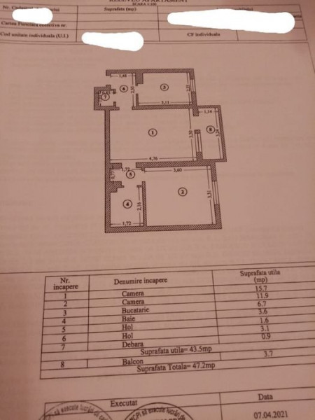 Apartament 2 Camere - Zona Tomis II - Renovat 2021 - Centrala pe Gaze